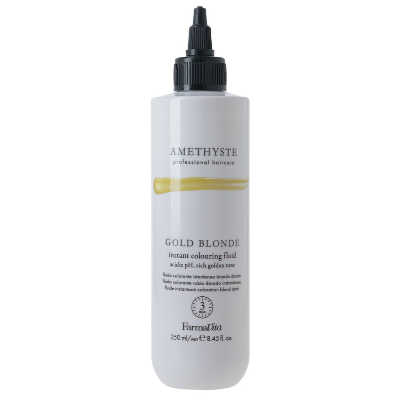 Load image into Gallery viewer, Farmavita amethyste instant colouring fluid gold blonde 250ml
