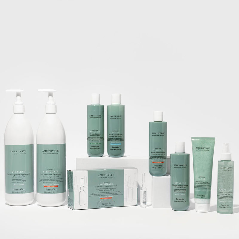 Afbeelding laden in galerijviewer, Farmavita amethyste advance regulate sebo control shampoo 250ml
