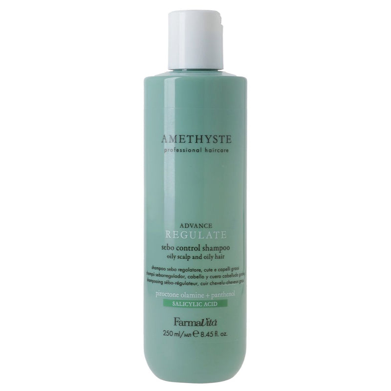 Afbeelding laden in galerijviewer, Farmavita amethyste advance regulate sebo control shampoo 250ml