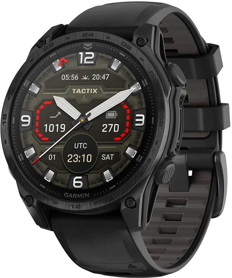 Afbeelding laden in galerijviewer, Garmin tactix® 8 - 47 mm amoled sapphire black titanium dlc smartwatch