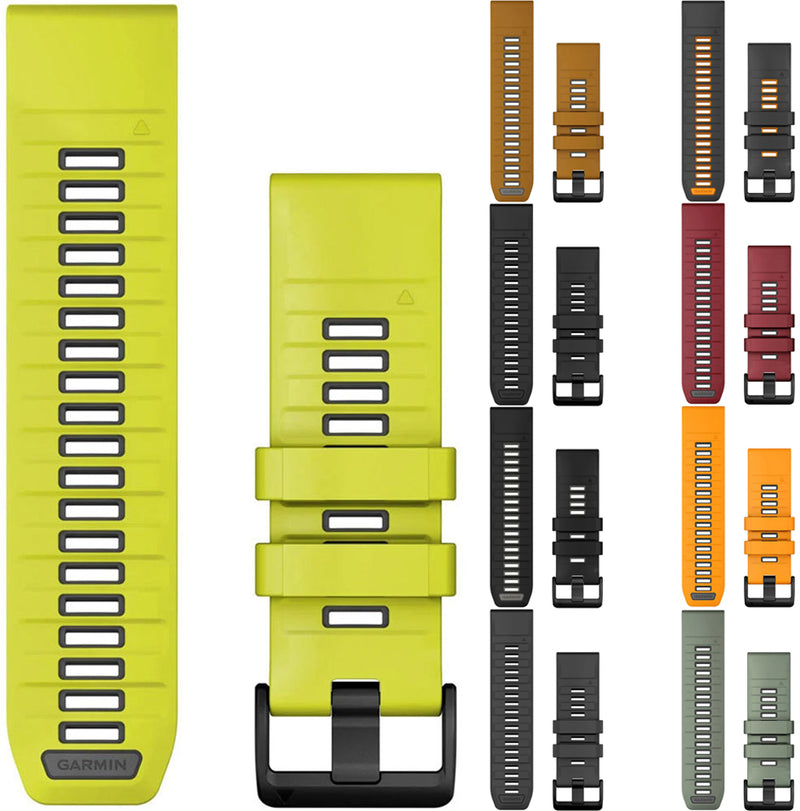 Afbeelding laden in galerijviewer, Garmin fenix 8x 7x 6x quickfit™ silicone strap 26mm