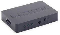 Afbeelding laden in galerijviewer, Enzo gembird hdmi switch 3 in->1 uit met ab