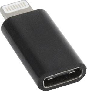 Afbeelding laden in galerijviewer, Enzo gembird usb-c naar lightning adapter zwart - 9580175
