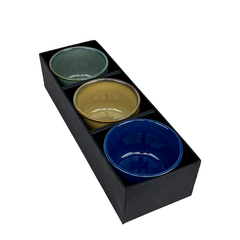 Cargue la imagen en el visor de la galería, Gemeo pablo aperitiefpotjes ø8cm 3-delig