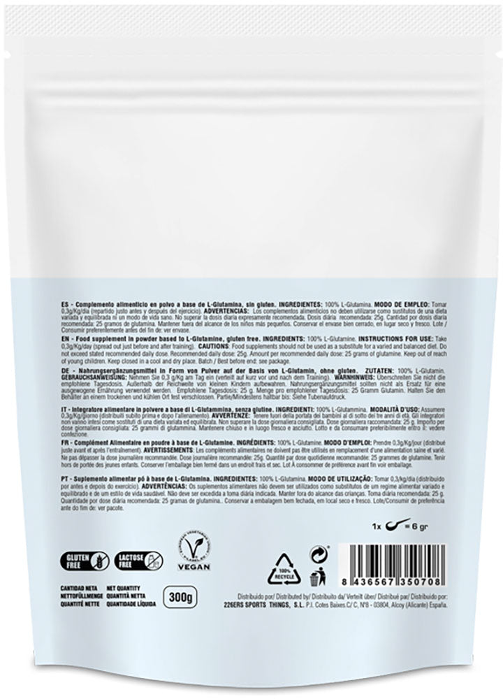 Load image into Gallery viewer, 226ers glutamine 300g