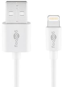 Load image into Gallery viewer, Enzo goobay usb-lightning laadkabel 1m wit - 9550380