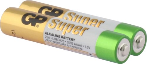 Load image into Gallery viewer, Gp 25a lr61 aaaa 1.5v blister2 3011990