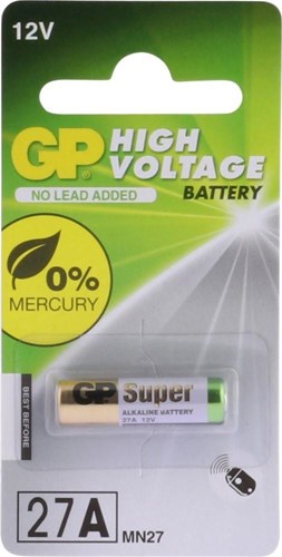 Load image into Gallery viewer, Gp 27a batterij alkaline 27a mn27 12 v super 1-blister