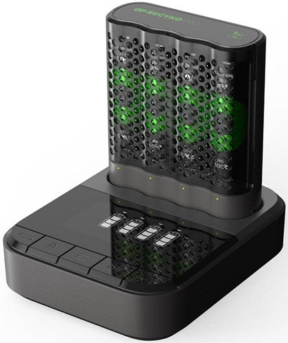 Load image into Gallery viewer, Gp batterijlader usb 1,3h met 4x2100ma aa batterij - 3503077