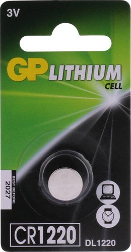 Load image into Gallery viewer, Gp cr1220 lithium 3 volt blister 1 3212290