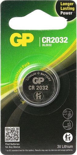 Load image into Gallery viewer, Gp cr2032 lithium 3 volt blister 1 3212304