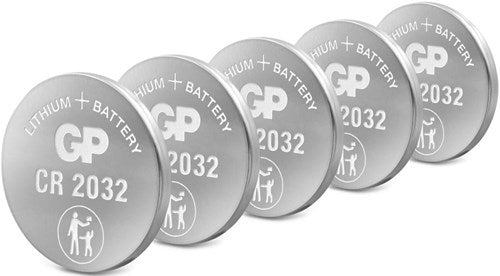Afbeelding laden in galerijviewer, Gp cr2032 lithium 3volt blister 5 - 3212345