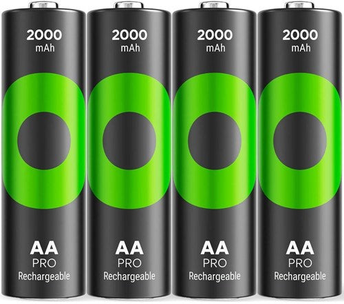 Afbeelding laden in galerijviewer, Gp nimh oplaadbare batterij aa 2000ma blister(4) - 3311492