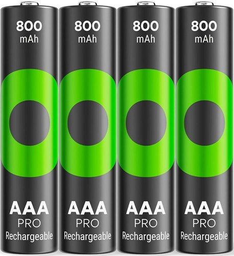 Afbeelding laden in galerijviewer, Gp nimh oplaadbare batterij aaa 800ma blister(4) - 3311490