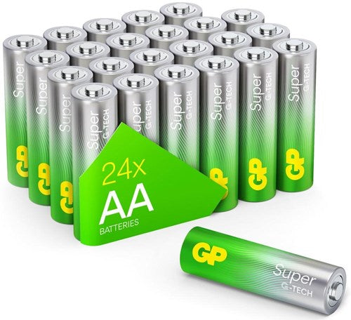 Laden Sie das Bild in Galerie -Viewer, Gp super alkaline batterij aa doos(24) - 3012290