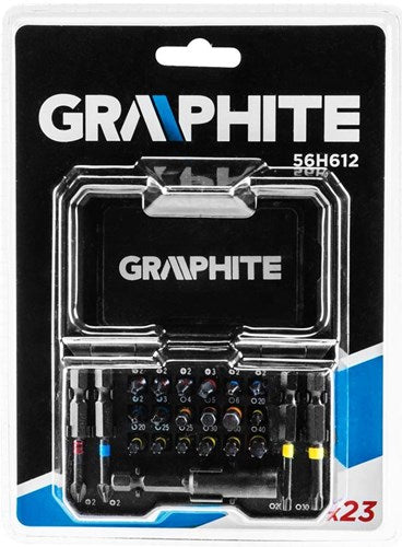 Afbeelding laden in galerijviewer, Graphite bitset 23-delig in opbergbox - 6480224