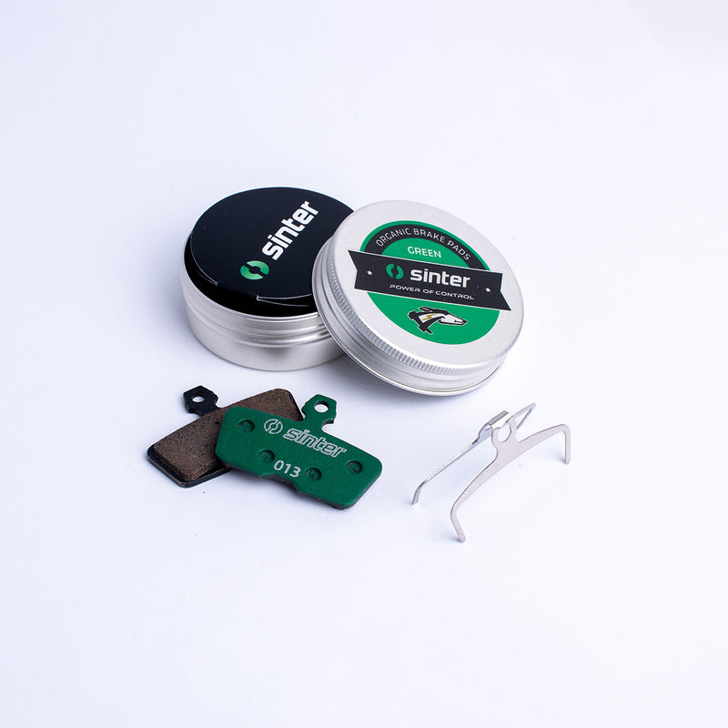 Load image into Gallery viewer, Schijfremblokken Race Groen