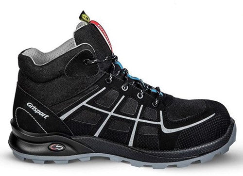 Cargue la imagen en el visor de la galería, Grisport safety cross firm 33633 hoog s3 | zwart | maat 43 - 00.049.013.43