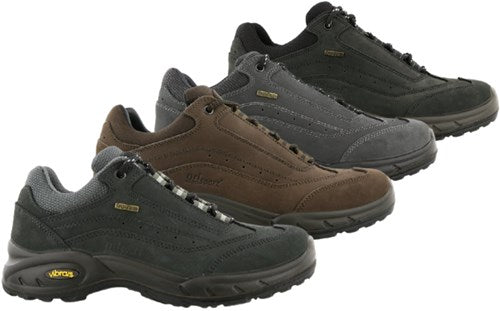 Cargue la imagen en el visor de la galería, Grisport travel low unisex wandelschoenen - black