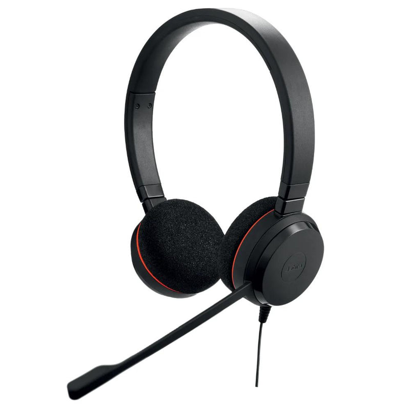 Load image into Gallery viewer, Jabra evolve 20 uc stereo on-ear headset (zwart)
