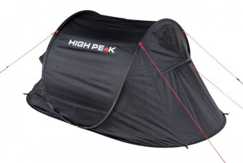 Load image into Gallery viewer, High peak Pop-up tent Vision 3-persoons 235 x 180 x 100 cm zwart