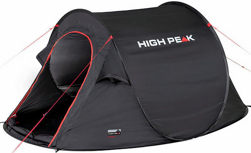 Load image into Gallery viewer, High peak Pop-up tent Vision 3-persoons 235 x 180 x 100 cm zwart