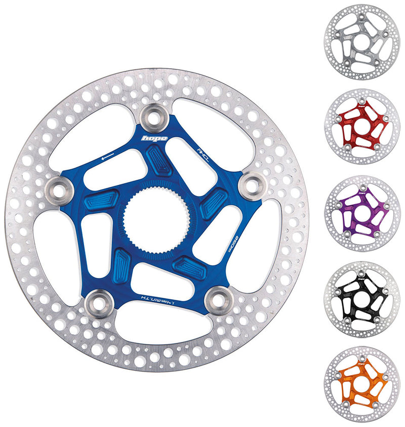 Cargue la imagen en el visor de la galería, Hope rx centerlock disc rotor 160mm