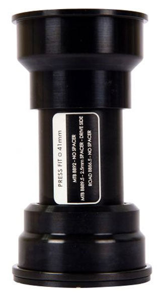 Laden Sie das Bild in Galerie -Viewer, Hope bb pressfit 41 with stainless steel bearings black