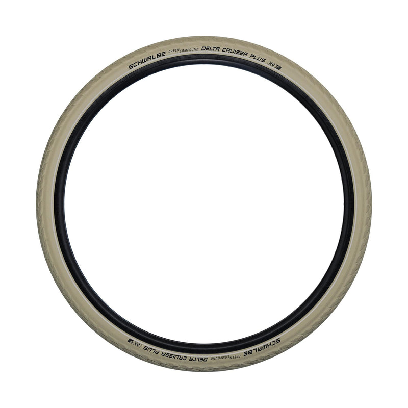 Load image into Gallery viewer, Schwalbe buitenband 28x1 1 2 40-635 delta cruiser plus creme reflex