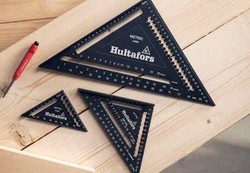 ギャラリービューアに画像をロードする, Hultafors metric rafter square - 18cm - hu257010