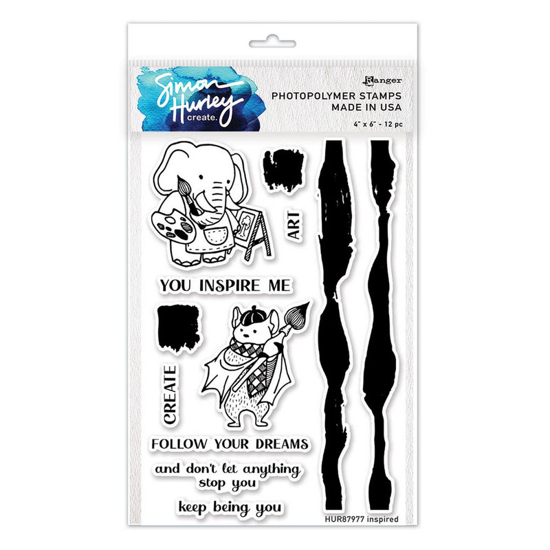 Load image into Gallery viewer, Ranger ink ranger • simon hurley create. photopolymer stamps inspired