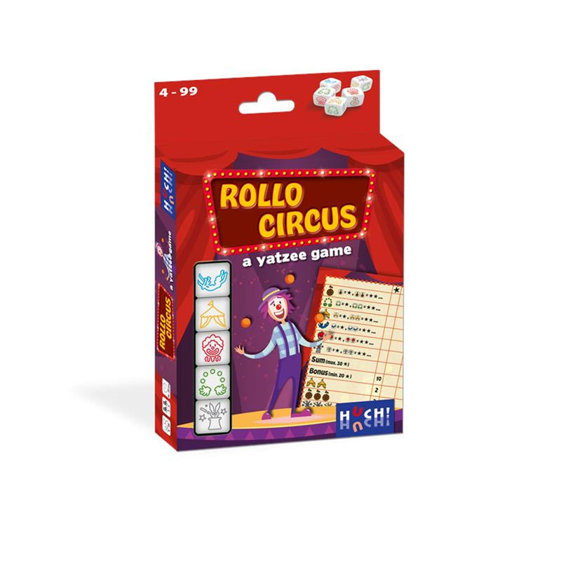 Load image into Gallery viewer, Rollo yatzee - circus dobbelspel