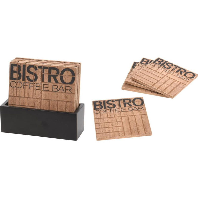 Afbeelding laden in galerijviewer, Excellent houseware onderzetterset bistro 11,5x4,5x10cm