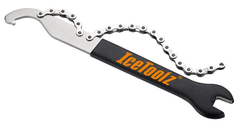 Load image into Gallery viewer, Icetoolz multi-speed gereedschap 24034s4 met pedaalsleutel, haak en freewheelafnemer 1 2 x 3 32