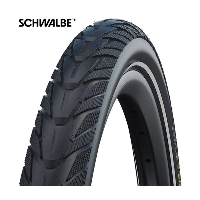Afbeelding laden in galerijviewer, Schwalbe energizer plus green guard 50-622(28x2.00) zwart reflex