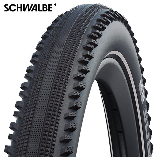 Afbeelding laden in galerijviewer, Schwalbe buitenband Hurricane R-Guard 29 x 2.25 zw refl