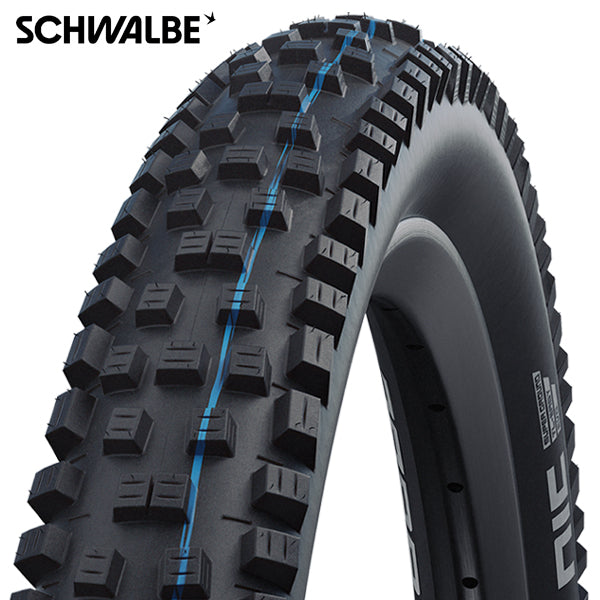 Afbeelding laden in galerijviewer, Vouwband Schwalbe Nobby Nic Super Ground 26 x 2.40 62-559 mm - zwart