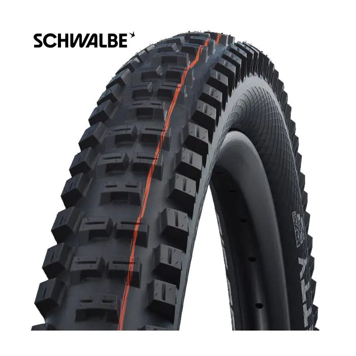 Afbeelding laden in galerijviewer, Schwalbe vouwband big betty super trail addix soft 27.5 x 2.80 70-584 mm - zwart