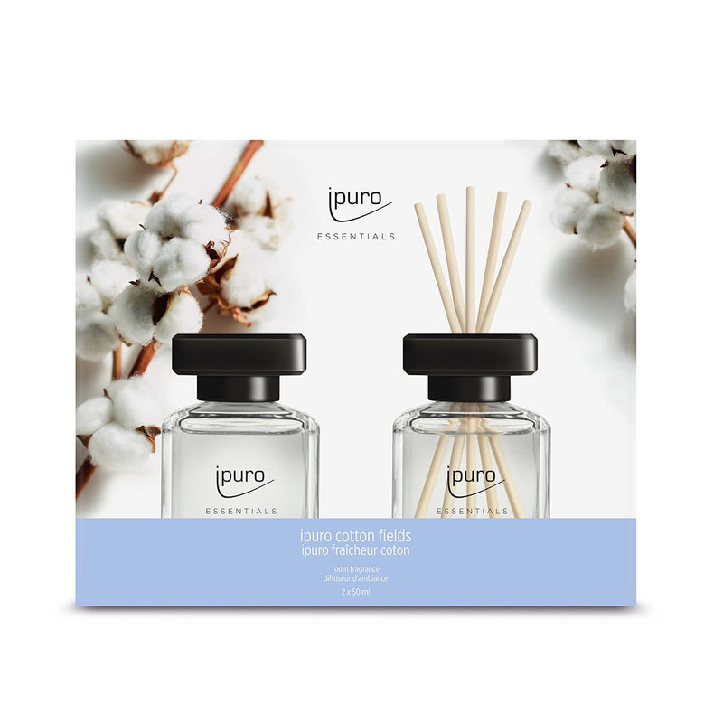 Load image into Gallery viewer, Ipuro geurdiffuser cotton field 2 x 50 ml