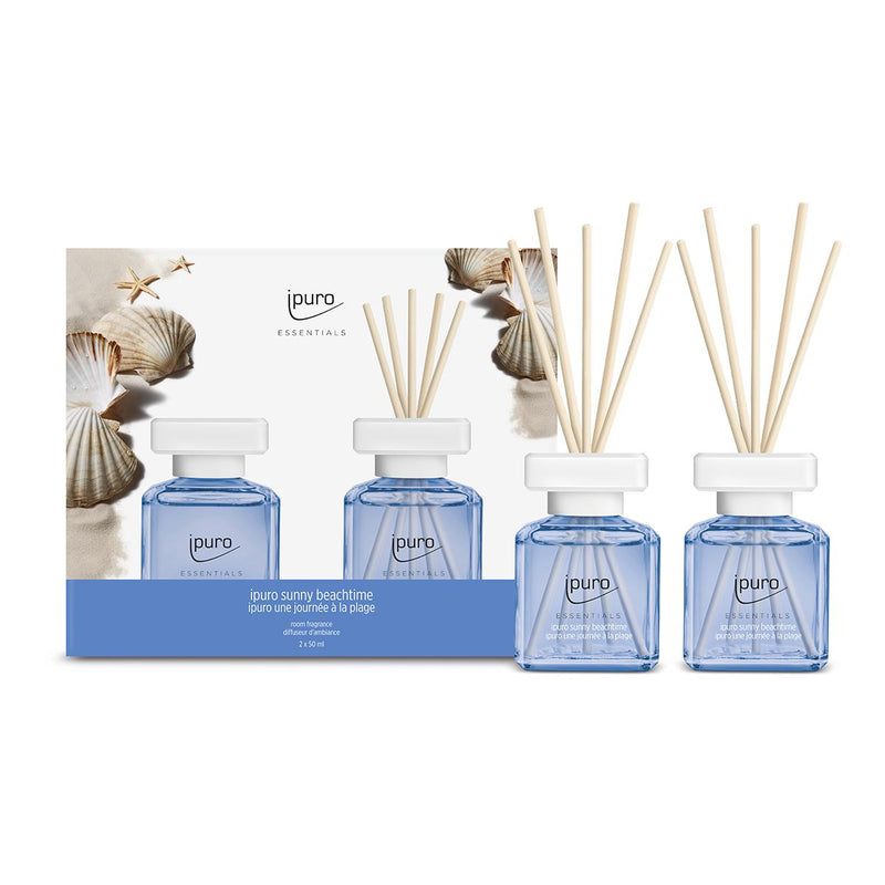 Load image into Gallery viewer, Ipuro geurdiffuser sunny beachtime 2 x 50 ml