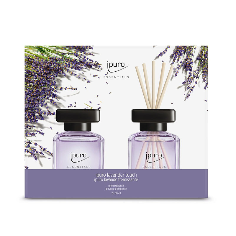 Load image into Gallery viewer, Ipuro geurdiffuser lavender touch 2 x 50 ml