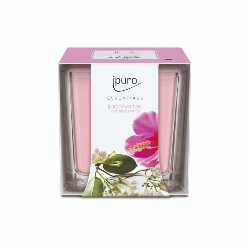 Load image into Gallery viewer, Ipuro geurkaars flower bowl 125gr.