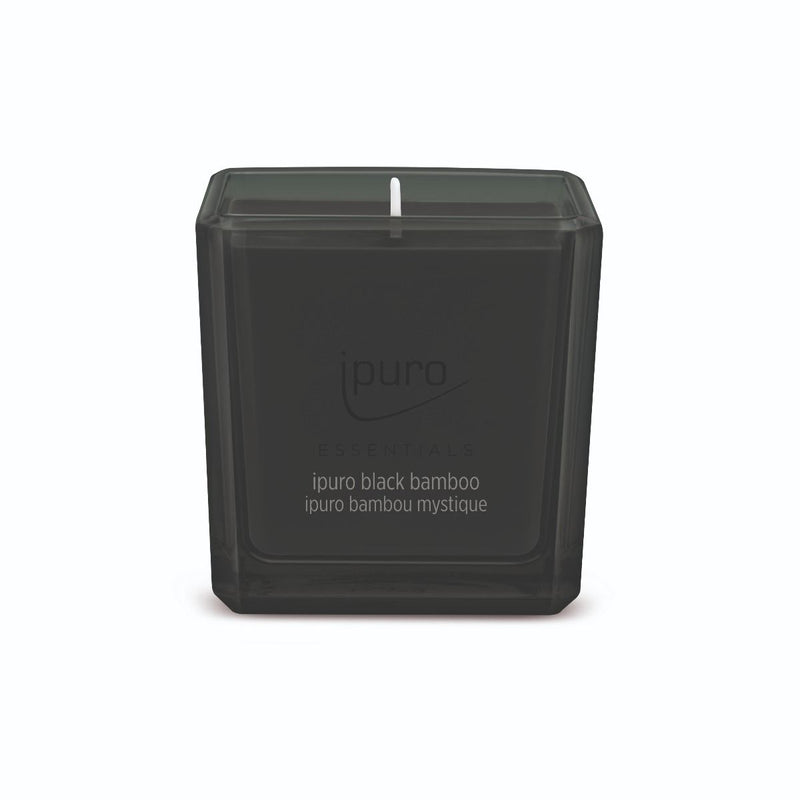 Load image into Gallery viewer, Ipuro geurkaars black bamboo 125gr.