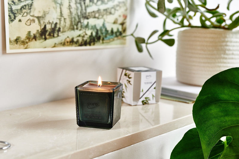 Load image into Gallery viewer, Ipuro geurkaars black bamboo 125gr.