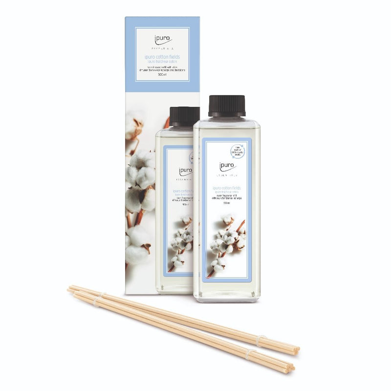Load image into Gallery viewer, Ipuro geurdiffuser navulling cotton fields 500ml