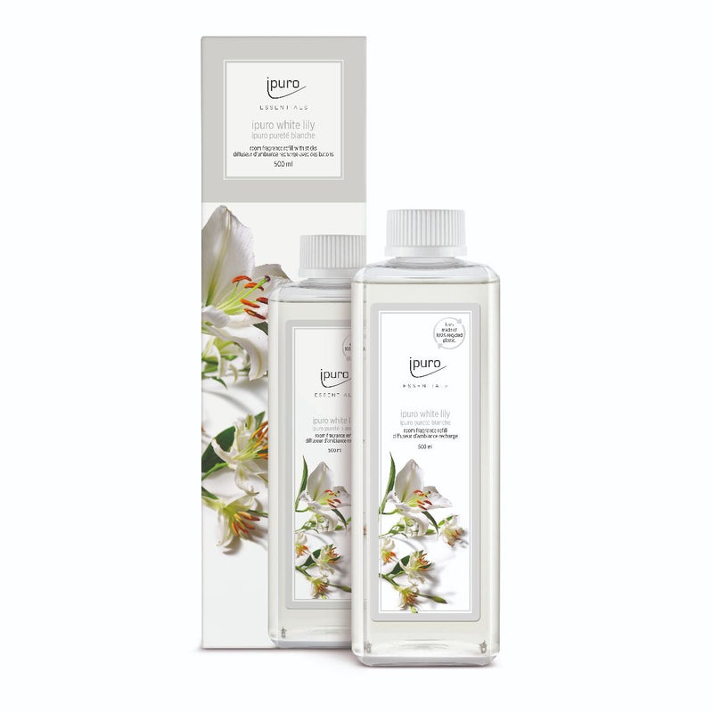 Load image into Gallery viewer, Ipuro geurdiffuser navulling white lily 500ml