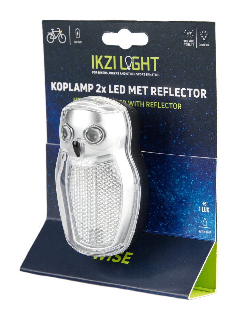 Load image into Gallery viewer, Koplamp Reflector Kroonboutbevestiging 2x LED Wit
