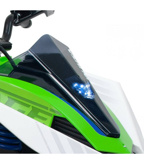Load image into Gallery viewer, Injusa Elektrische kinderquad Rage 24V groen wit