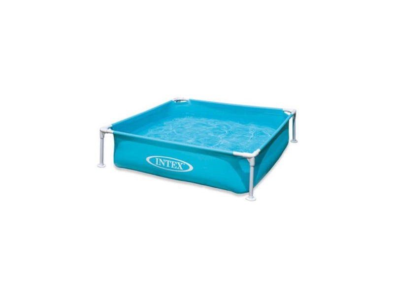 Afbeelding laden in galerijviewer, Intex mini frame kinder zwembad blauw, 122x122 cm, leeftijd 3+