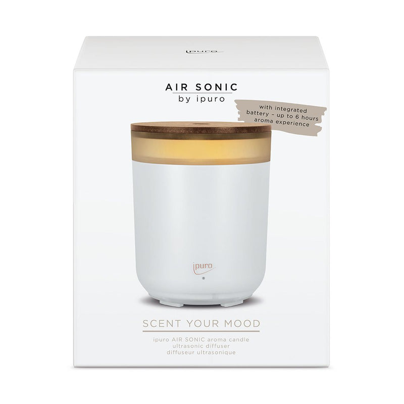 Load image into Gallery viewer, Ipuro air sonic aroma kaars wit